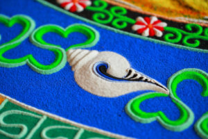 Tibetan sand mandala, Tibetan Buddhism, ancient art ritual ritual geometric patterns