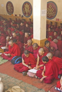 Buddhist nuns Puja means buddhist or hindu praying