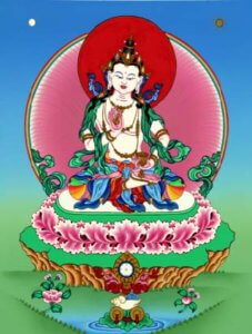 Vajrasattva (Sanskrit: वज्रसत्त्व, Tibetan: རྡོ་རྗེ་སེམས་དཔའ། Dorje Sempa, short form is རྡོར་སེམས། Dorsem, Монгол: Доржсэмбэ) is a bodhisattva in the Mahayana, Mantrayana/Vajrayana Buddhist traditions