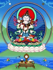 Vajrasattva with consort, Tibetan Buddhism