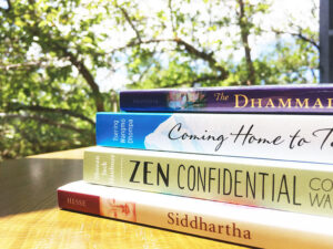 stack of zen books
