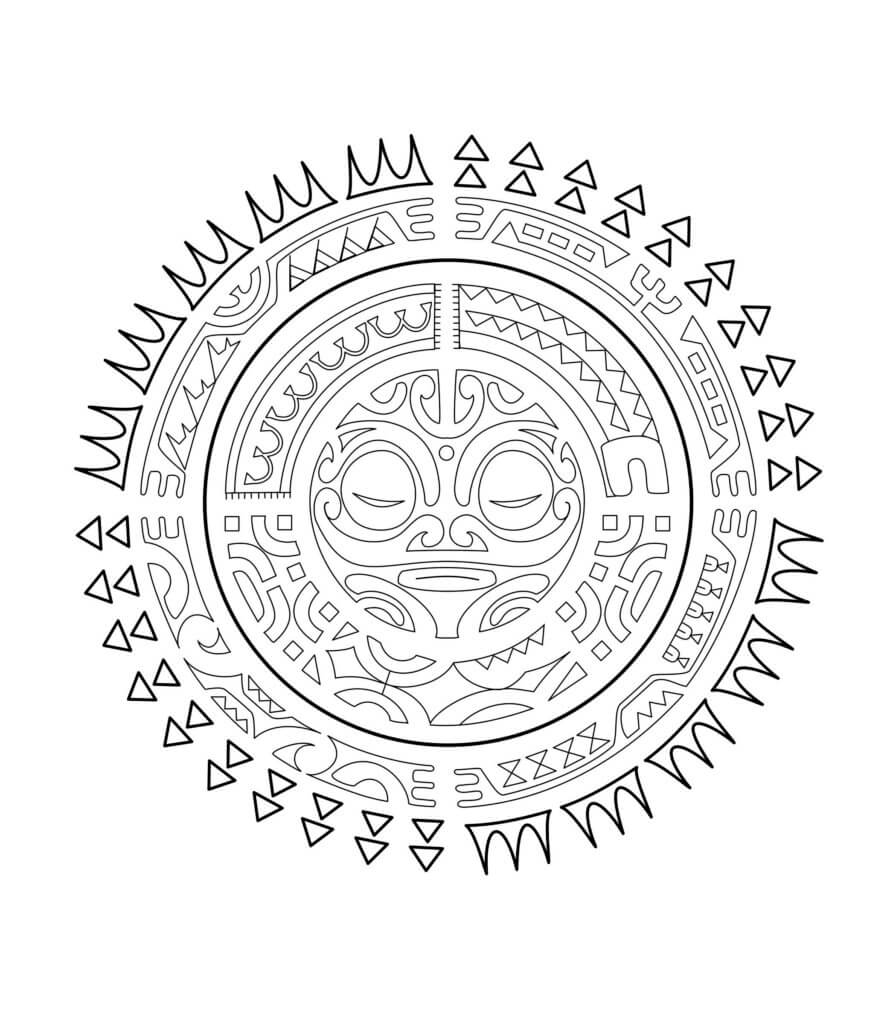 Polynesian Tattoos-The Sun The Sun (Polynesian Tattoos)