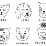 Coloring Page | Free Download from Happy Puppy, Angry Tiger